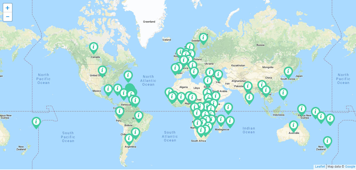 SIGBI Members Worldwide